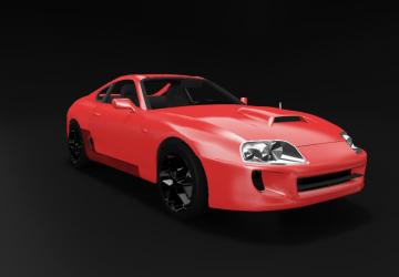 Мод Toyota Supra Remastered версия 1.0 для BeamNG.drive (v0.22)