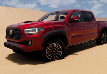 Мод Toyota Tacoma Crew Cab (2020) версия 1.1 для BeamNG.drive (v0.34.x)