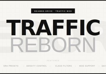 Мод Traffic Reborn - Stmods Edition версия 1.4 для BeamNG.drive (v0.38.x)