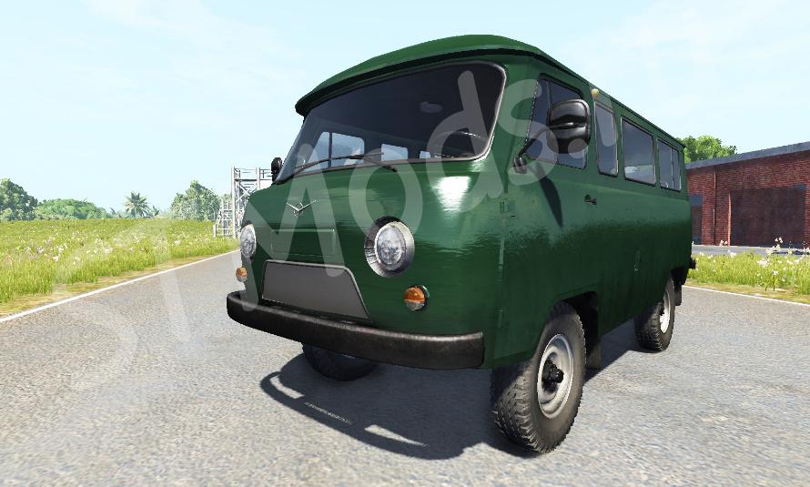Скачать мод Уаз-2206 «Буханка» версия 2.0 для BeamNG.drive (v0.21)