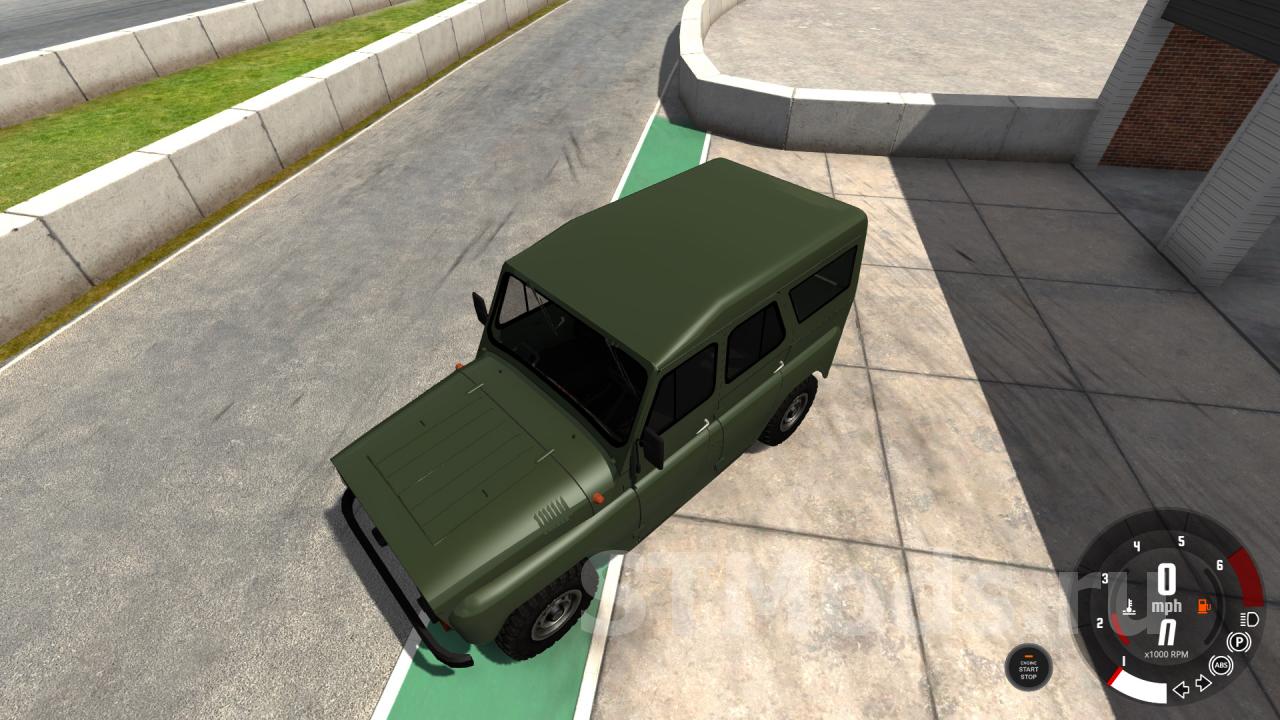 Скачать мод УАЗ-31512 версия 1.0 для BeamNG.drive (v0.11.x)