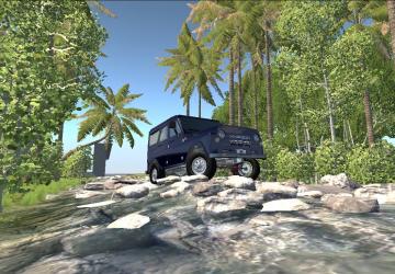 Мод УАЗ Хантер версия 1.0 для BeamNG.drive (v0.16.x)