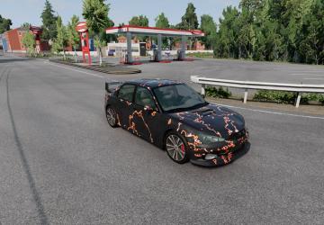 Мод Universal lava skin версия 2.1 для BeamNG.drive (v0.31.x)