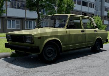 Мод ВАЗ-2105/2107 версия 1.0 для BeamNG.drive (v0.32.x)