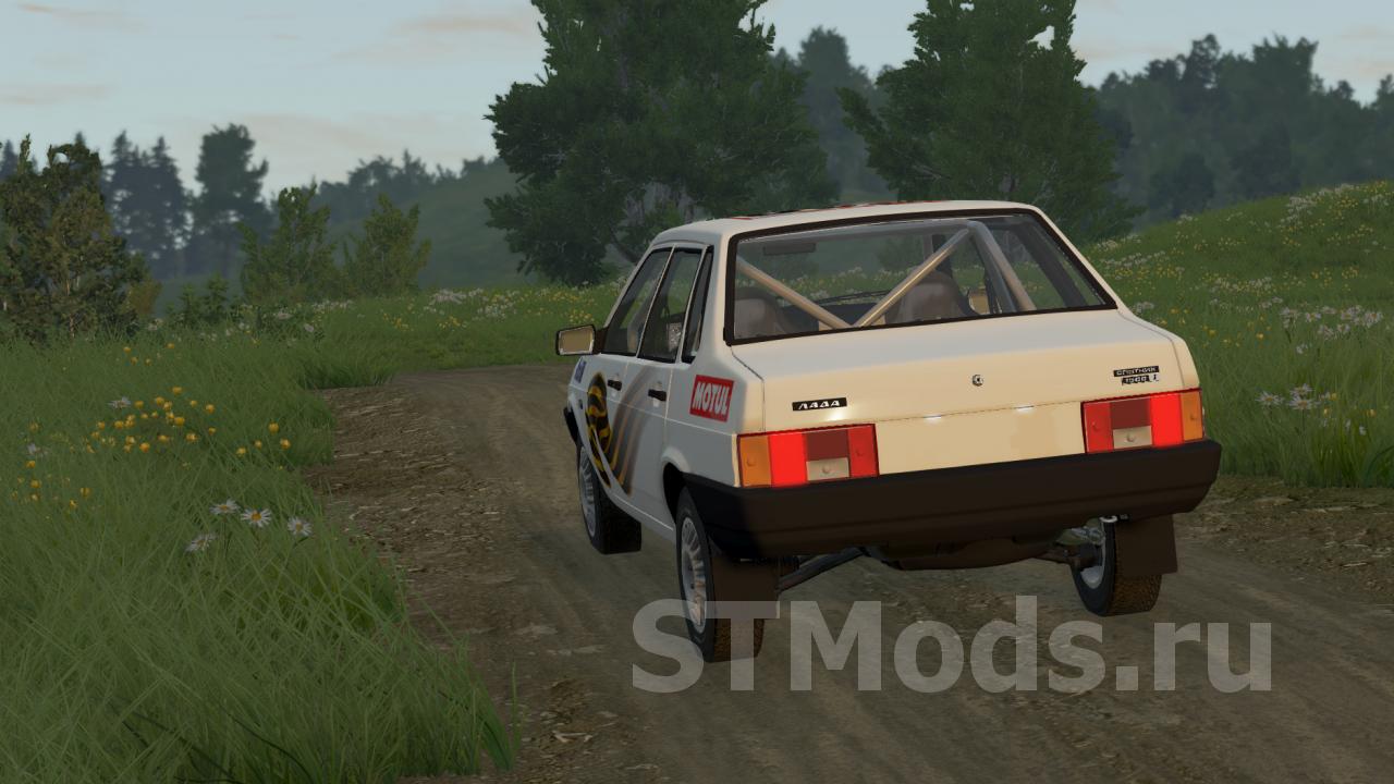 Скачать мод ВАЗ 21099 версия 2.0 для BeamNG.drive (v0.23)