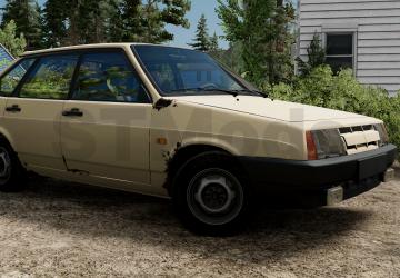 Мод ВАЗ-2109 версия 1.3 для BeamNG.drive (v0.35.x)