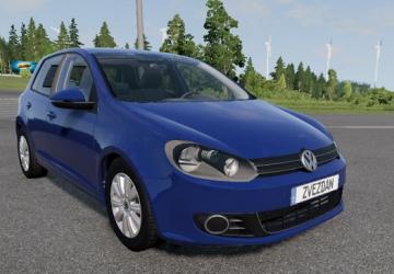 Мод Volkswagen Golf 6 версия 1.0 для BeamNG.drive
