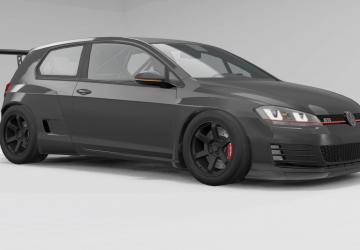 Мод Volkswagen Golf GTI версия 1.0 для BeamNG.drive (v0.23)