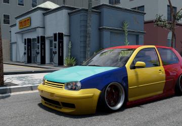 Мод Volkswagen Golf MK4 версия 1.0 для BeamNG.drive (v0.30.x)