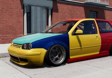 Мод Volkswagen Golf MK4 версия 0.3.0 для BeamNG.drive (v0.32.x)