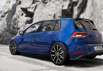 Мод Volkswagen Golf (MK7 5G/AU) версия 1.0 для BeamNG.drive (v0.37.x)