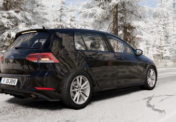 Мод Volkswagen Golf (MK7 5G/AU) версия 1.0 для BeamNG.drive (v0.37.x)
