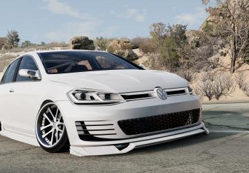 Мод Volkswagen Golf (MK7) версия 3.0 для BeamNG.drive (v0.37.x)
