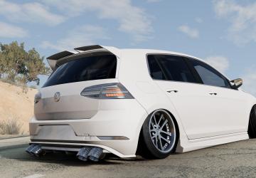 Мод Volkswagen Golf (MK7) версия 3.0 для BeamNG.drive (v0.37.x)