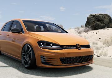 Мод Volkswagen Golf (MK7) версия 3.0 для BeamNG.drive (v0.37.x)