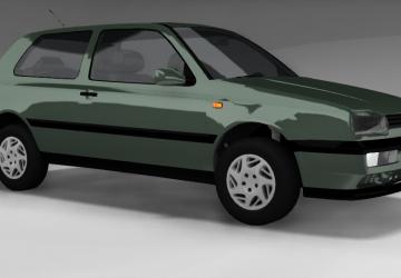 Мод Volkswagen Golf Mk.3 версия 1.0 для BeamNG.drive (v0.19.4)