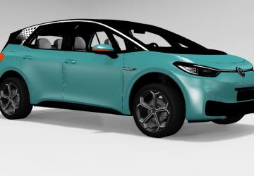 Мод Volkswagen ID.3 версия 1.0 для BeamNG.drive (v0.23+)