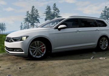 Мод Volkswagen Passat (B8) версия 2.1.1 для BeamNG.drive (v0.32.x)