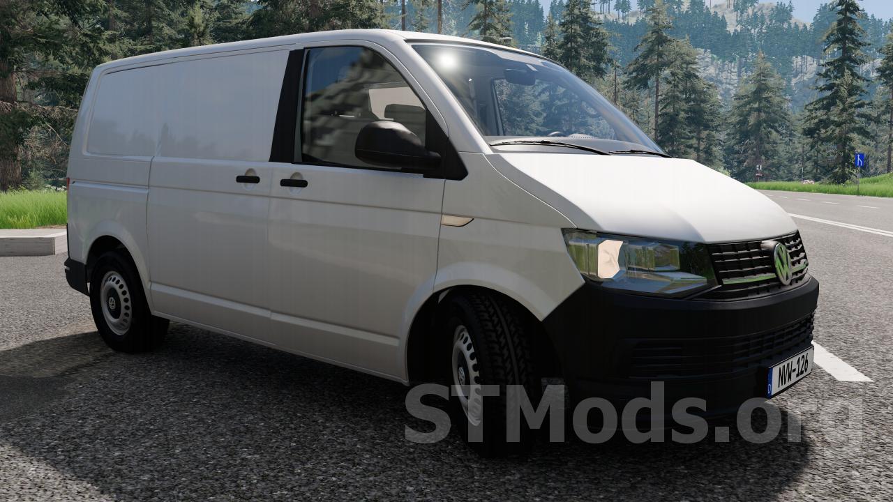 Скачать мод Volkswagen T6/Multivan/Caravelle/California/Kombi/Transporter ( 2015-2019) v1.0 для BeamNG.drive (v0.31.x)