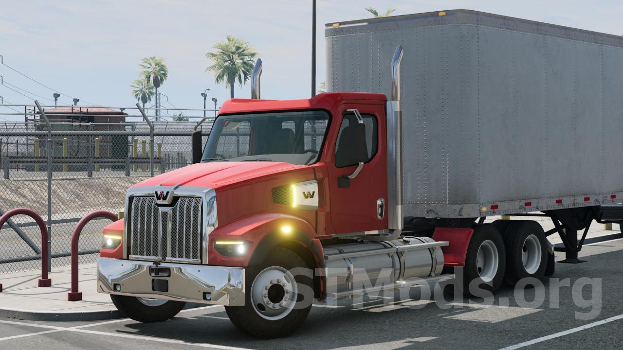 Скачать мод Western Star 49x 2021 версия 1.0 для BeamNG.drive (v0.29.x)