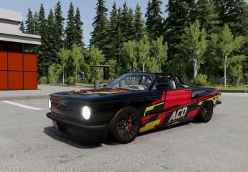 Мод Zaz-968 Convertible (Custom) версия 1.1 для BeamNG.drive (v0.28)