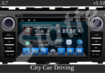 Новые радиостанции версия 1.0 для City Car Driving (v1.5.7, 1.5.8)