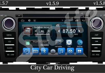 Новые радиостанции версия 2.0 для City Car Driving (v1.5.7, 1.5.8, 1.5.9)