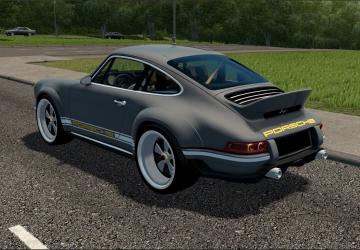 Мод 1990 Porsche 911 Singer DLS версия 1.0 для City Car Driving (v1.5.9, 1.5.9.2)