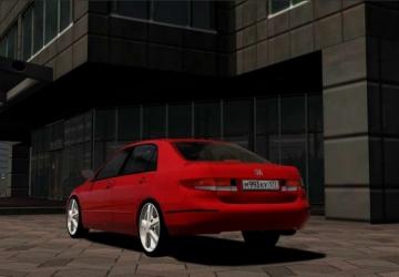 Мод 2004 Honda Accord V6 версия 07.06.21 для City Car Driving (v1.5.8 - 1.5.9.2)