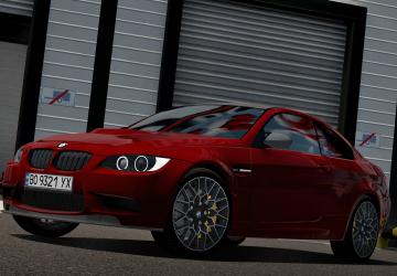 Мод 2009 BMW M3 E92 версия 1.0 для City Car Driving (v1.5.9.2)