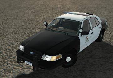 Мод 2010 Ford Crown Victoria версия 1.0 для City Car Driving (v1.5.8 - 1.5.9.2)