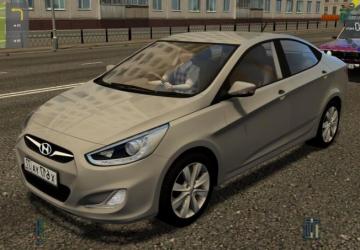 Мод 2011 Hyundai Solaris версия 11.12.19 для City Car Driving (v1.5.9)