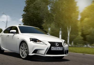 Мод 2014 Lexus IS350 F-Sport версия 1.0 для City Car Driving (v1.5.9, 1.5.9.2)