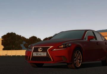 Мод 2014 Lexus IS350 F-Sport версия 1.0 для City Car Driving (v1.5.9, 1.5.9.2)