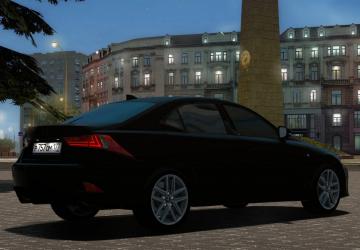 Мод 2014 Lexus IS350 F-Sport версия 1.0 для City Car Driving (v1.5.9, 1.5.9.2)