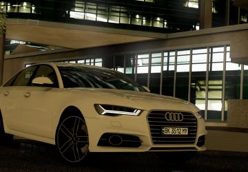 Мод 2015 Audi 6-Series C7 Sedan версия 1.0 для City Car Driving (v1.5.9.2)