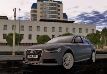 Мод 2015 Audi A6 Allroad версия 12.01.20 для City Car Driving (v1.5.9, 1.5.8)