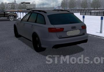 Мод 2015 Audi A6 Allroad версия 16.11.2022 для City Car Driving (v1.5.9.2)