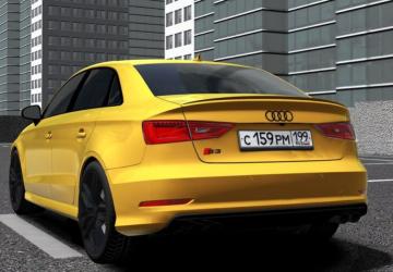 Мод 2015 Audi S3 Sedan версия 12.01.20 для City Car Driving (v1.5.9, 1.5.8)