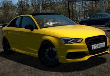 Мод 2015 Audi S3 Sedan версия 09.01.2022 для City Car Driving (v1.5.9.2)