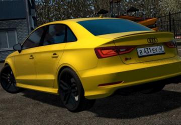 Мод 2015 Audi S3 Sedan версия 09.01.2022 для City Car Driving (v1.5.9.2)