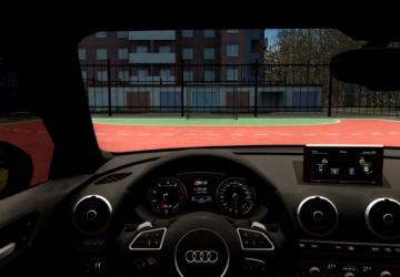 Мод 2015 Audi S3 Sedan версия 09.01.2022 для City Car Driving (v1.5.9.2)