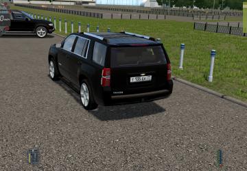 Мод 2015 Chevrolet Tahoe LTZ для City Car Driving (v1.5.8)