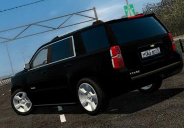 Мод 2015 Chevrolet Tahoe LTZ версия 19.12.2021 для City Car Driving (v1.5.9.2)