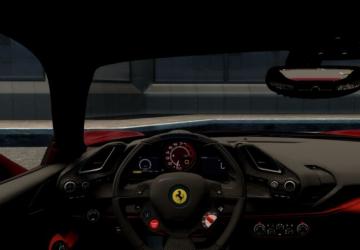 Мод 2015 Ferrari 488 GTB + Extras for Steam версия 20.01.2022 для City Car Driving (v1.5.9.2)