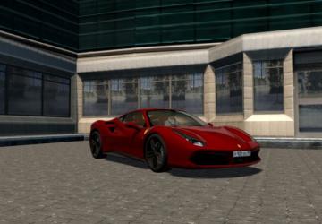 Мод 2015 Ferrari 488 GTB + Extras for Steam версия 20.01.2022 для City Car Driving (v1.5.9.2)