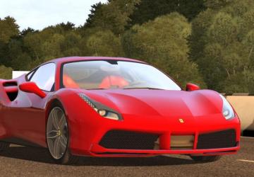 Мод 2015 Ferrari 488 GTB + Extras for Steam версия 24.03.20 для City Car Driving (v1.5.9)