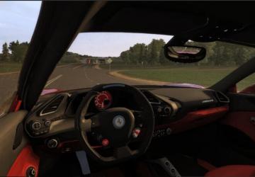Мод 2015 Ferrari 488 GTB + Extras for Steam версия 24.03.20 для City Car Driving (v1.5.9)