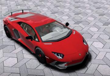Мод 2015 Lamborghini Aventador SuperVeloce Coupe v1.0 для City Car Driving (v1.5.8)