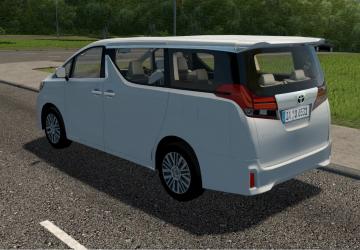 Мод 2015 Toyota Alphard версия 1.0 для City Car Driving (v1.5.9)